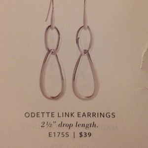 Odette link earrings